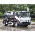 Isuzu 4x2 8 CBM Caminhão de sucção de esgoto a vácuo Novo caminhão